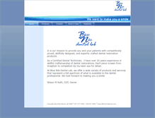 Tablet Screenshot of blueniledental.com